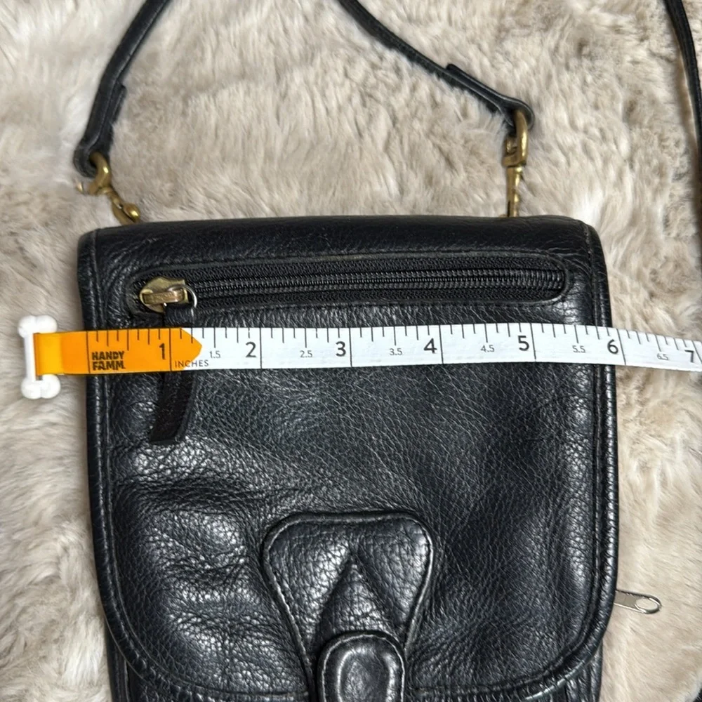 J.P. Ourse & Cie Black Multi Pocket Wallet Belt Bag Crossbody Bag Unisex
